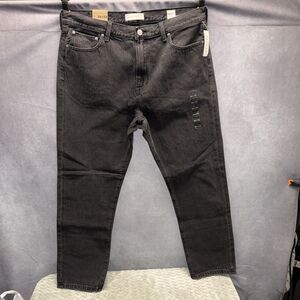 Pacsun Cade Straight Jeans Rigid Denim Black 36x32 NWT - Measure 38x32